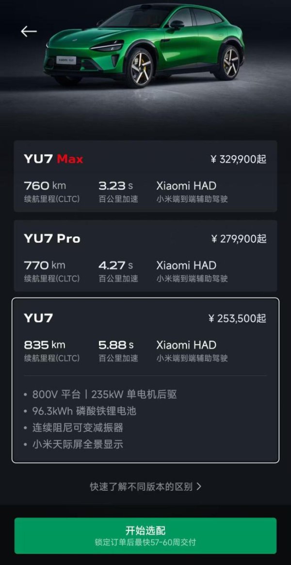 炒股配资杠杆 多家车企“截胡”小米YU7订单 竞品车企推出退订补偿政策